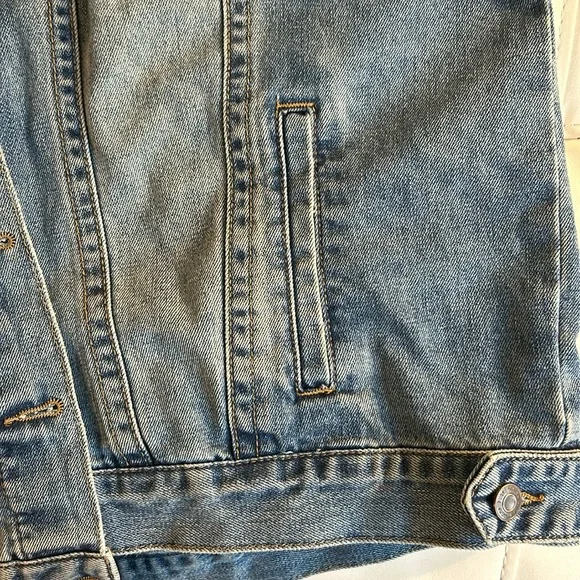 Kensie Jeans Vintageluxe Denim Vest - Picture 6 of 8